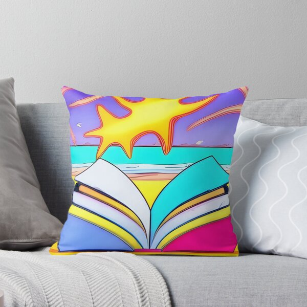 Item preview, Books & Summer designed and sold by LiteraryInk.