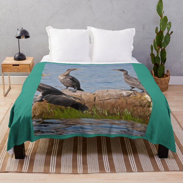 Item preview, Avian Figurines Throw Pillow designed and sold by pxhtdcbu93.
