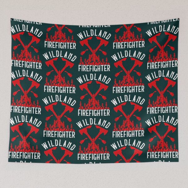 Item preview, Wildland Firefighter Forest Fire Fighter designed and sold by emettgrilli.