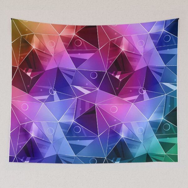 Item preview, Colorful polygon. designed and sold by marinaklykva.