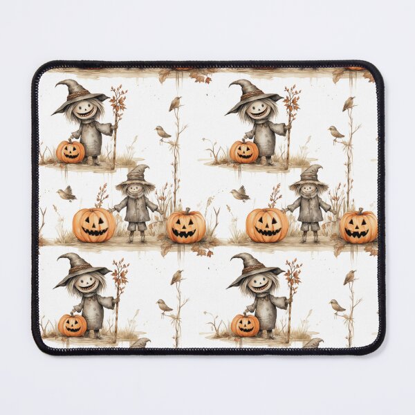 Item preview, Spooky Harvest - Scarecrows and Pumpkins designed and sold by StrictlyStellar.