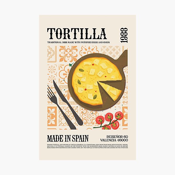 Item preview, Tortilla Wall Art designed and sold by SurfolioPrints.