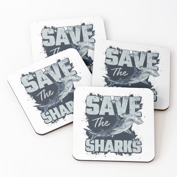 Item preview, Save the sharks designed and sold by addict2reading.