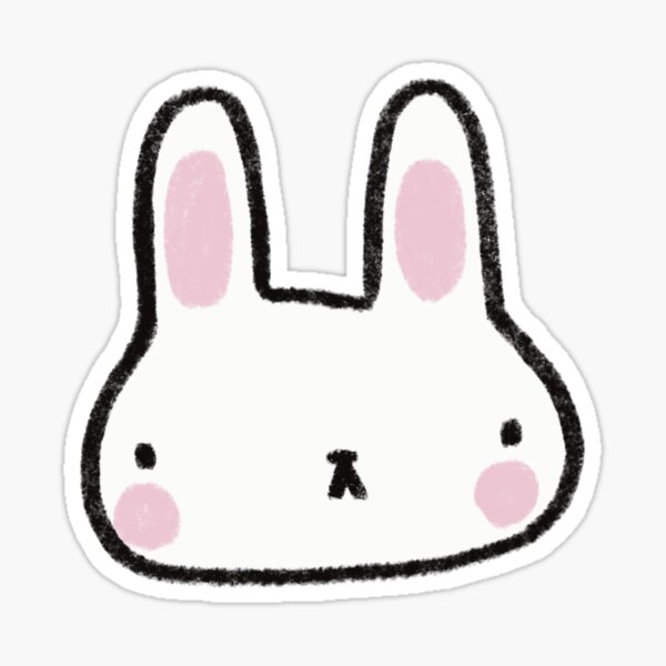 Bad Bunny Sticker for Sale by 042design