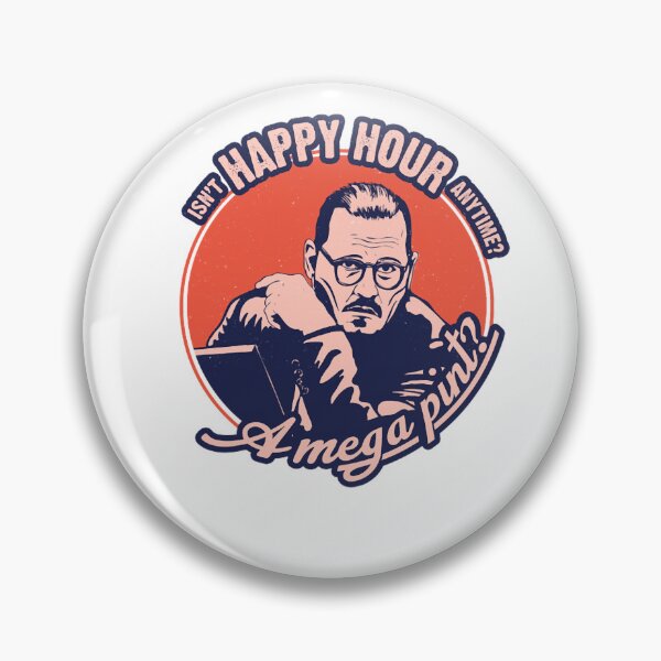 Item preview, A mega pint Isn&39;t happy hour anytime  designed and sold by SwaggerGambleA.