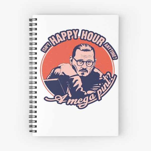 Item preview, A mega pint Isn&39;t happy hour anytime  designed and sold by SwaggerGambleA.