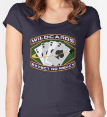 Wildcards Expect No Mercy Women's Fitted Scoop T-Shirt