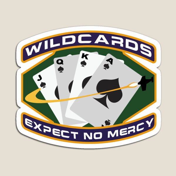 Item preview, Wildcards Expect No Mercy designed and sold by Meta Cortex.