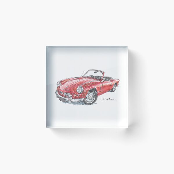 Item preview, Triumph Spitfire in red designed and sold by Francohanekom.