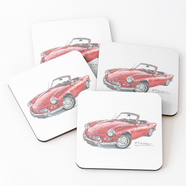 Item preview, Triumph Spitfire in red designed and sold by Francohanekom.