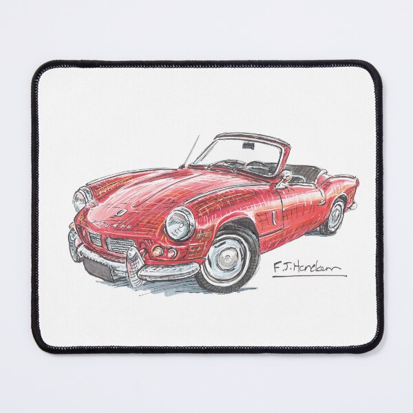 Item preview, Triumph Spitfire in red designed and sold by Francohanekom.