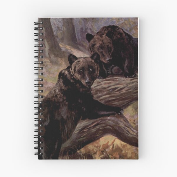 Item preview, Vintage Brown Bear Painting (1909)  designed and sold by BravuraMedia.
