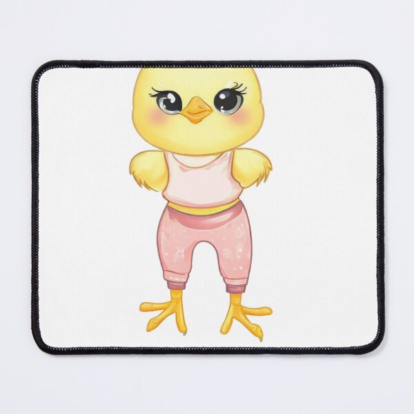 Item preview, Gym Chick - Cute Baby Chicken Workout Design designed and sold by SpendieSellers.