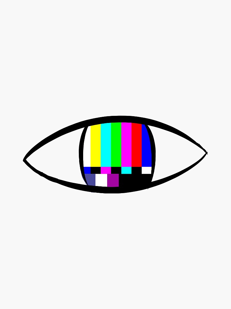 tv-test-pattern-eye-sticker-by-sockiethedoggo-redbubble