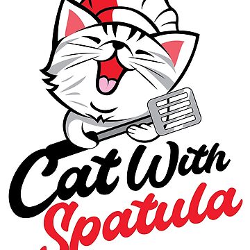 Artwork thumbnail, Cat with Spatula by castlerandom