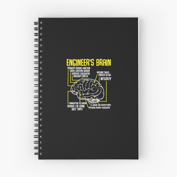 Item preview, Engineer's Brain Funny Engineering Games Process Funny  designed and sold by JeoffroiCourtem.