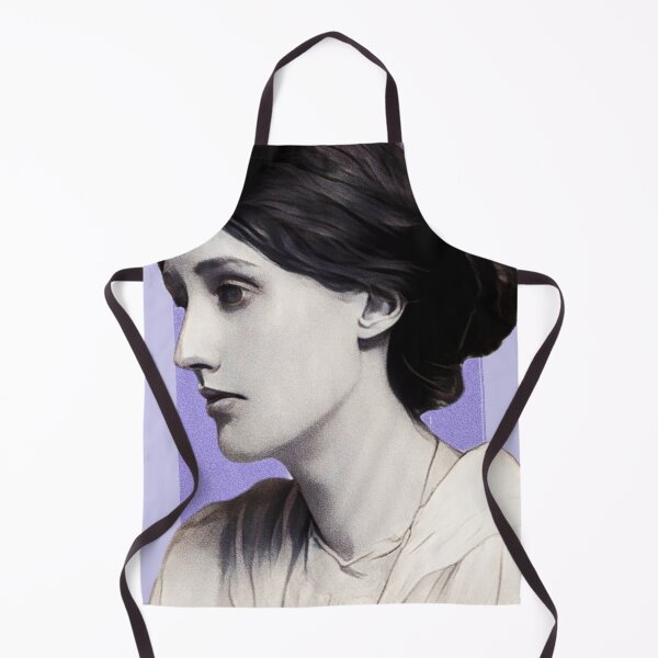 Item preview, English Writer Virginia Woolf - purple - illustration designed and sold by Litstoy.
