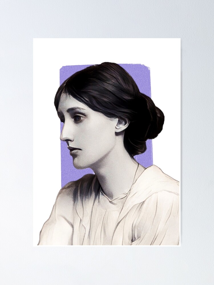 洋書 16 Photographers Portraits Purple Books English Writer Virginia Woolf - purple - illustration
