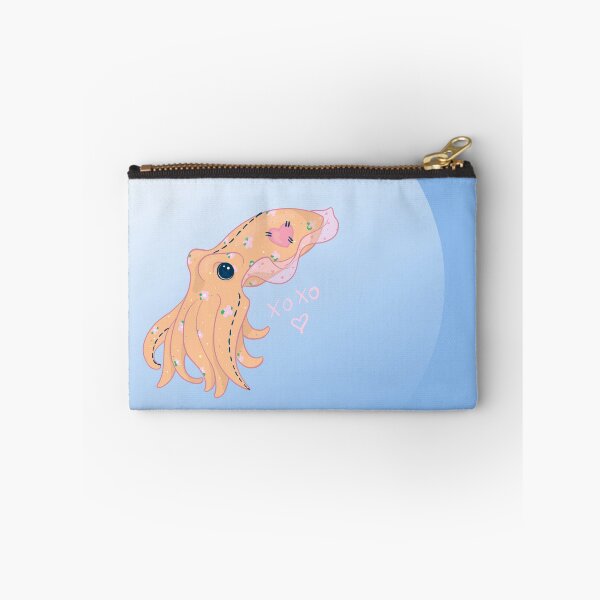 Item preview, Heart Plush Series - Adorable Stitched Plush Cuttlefish with Sewn Heart designed and sold by Inklingsofgrace.
