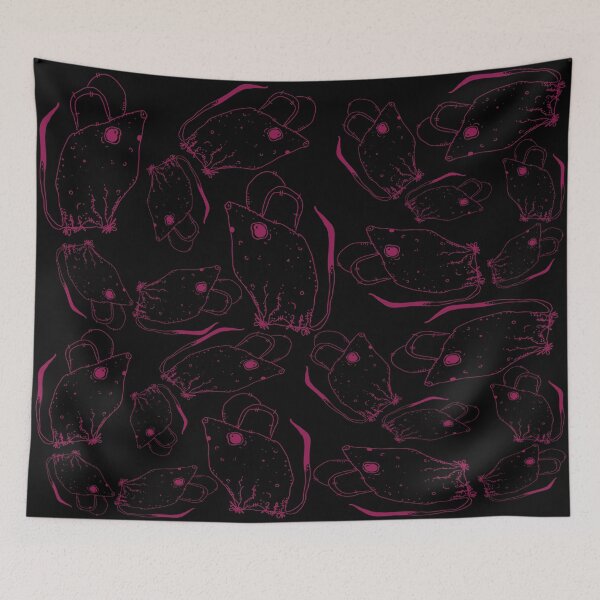 Item preview, TINY BUT MIGHTY RASPBERRY RODENT MOUSE  designed and sold by GIVENGRACE.ART.