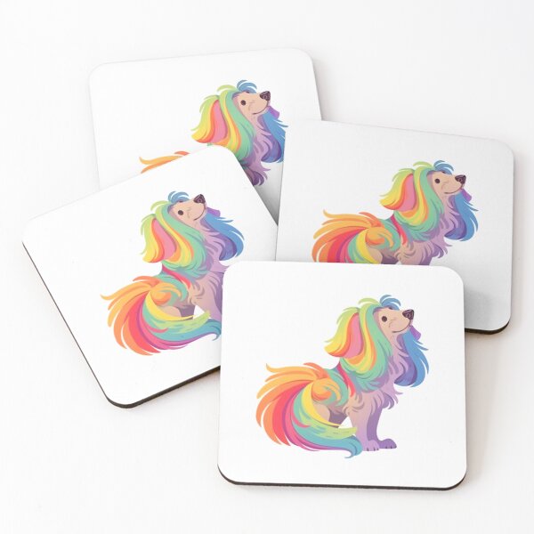 Item preview, Cute  lovely rainbow dog designed and sold by Hasan Habeeb.