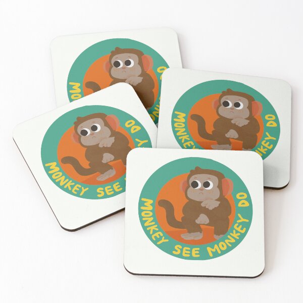 Item preview, Monkey see Monkey Do designed and sold by Childish by Design.