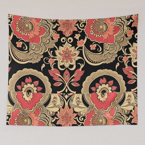 Item preview, Floral Pattern Illustration Design designed and sold by The Funscape Store.