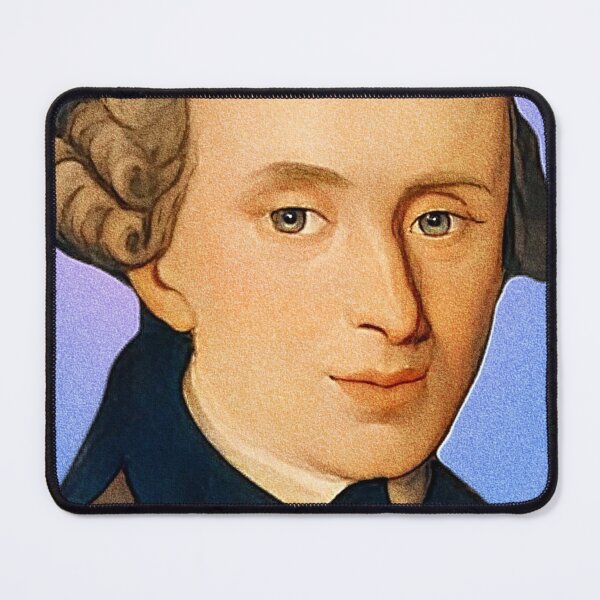 Item preview, German Philosopher Immanuel Kant - purple pink - illustration  designed and sold by Litstoy.