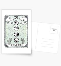 The Eye Roll Postcards