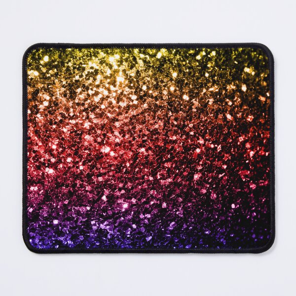 Item preview, Rainbow yellow red purple colorful faux sparkles (Photo of Glitter - Not Reflective) designed and sold by PLdesign.