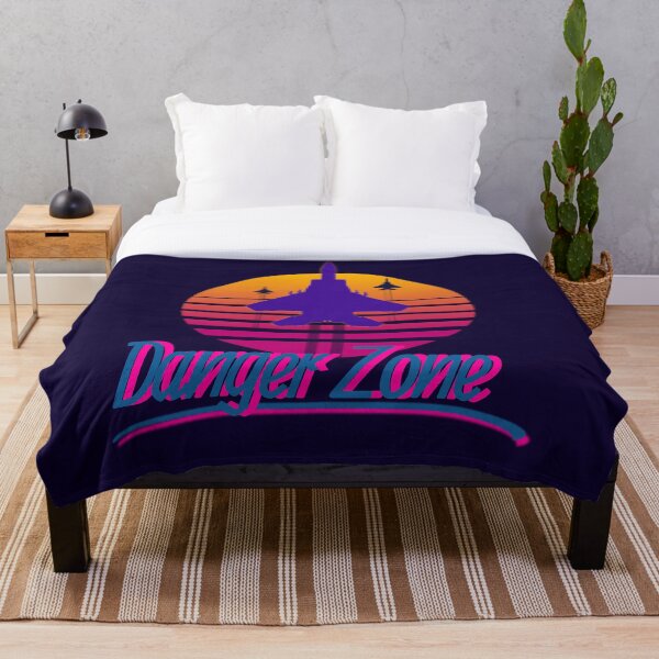 Danger Zone Throw Blanket