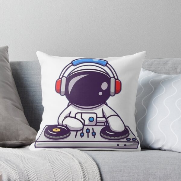 Item preview, Cute astronaut playing electronic music designed and sold by Stre1f.