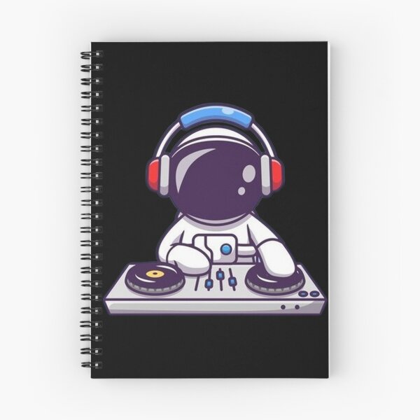 Item preview, Cute astronaut playing electronic music designed and sold by Stre1f.