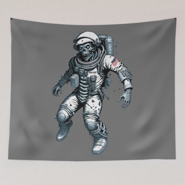 Item preview, Astronaut Zombie designed and sold by StonebridgeArt.