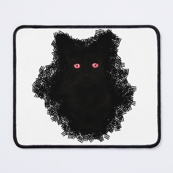 Item preview, Lindo gatito negro con ojos rosas designed and sold by Creavision.