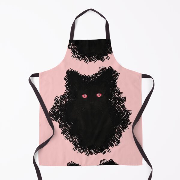Item preview, Cute black kitten with pink eyes designed and sold by Creavision.