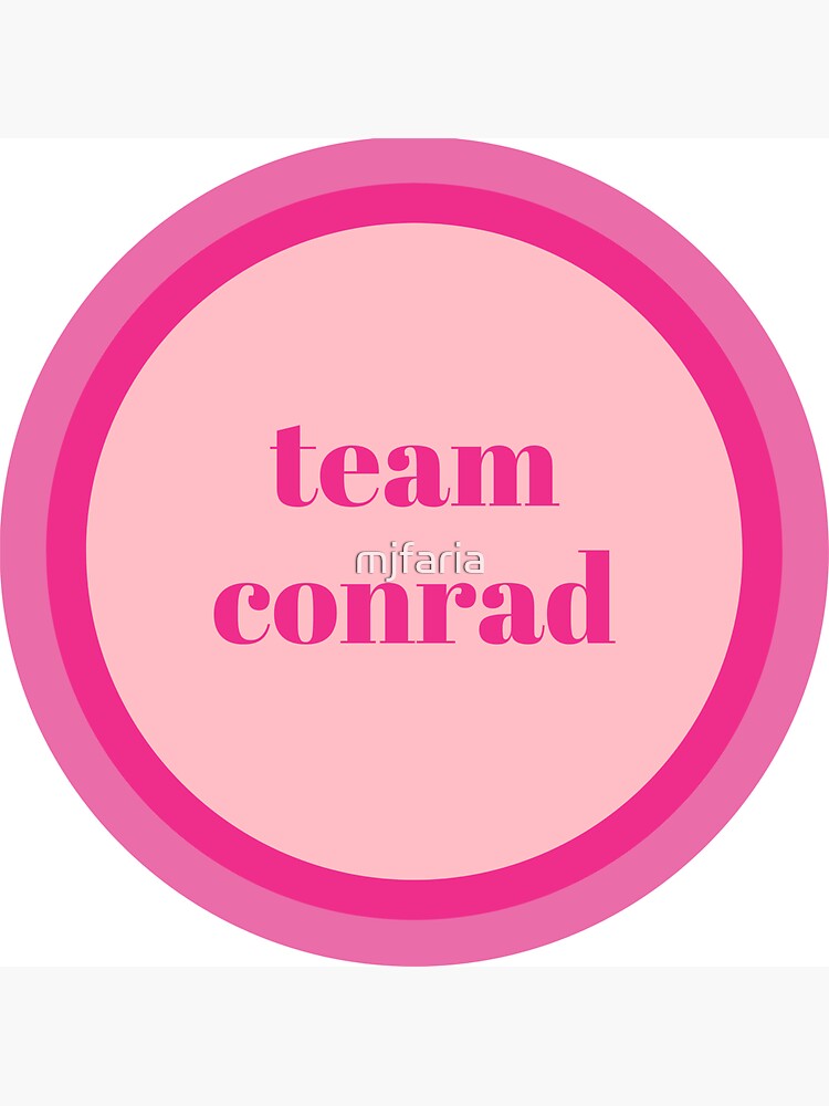 Team Conrad ♡ The Summer I Turned Pretty Magnet for Sale by LittleCraft