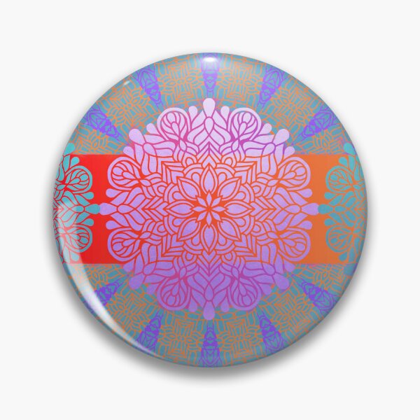 Item preview, Sunrise Ultraviolet Mandala designed and sold by Do-GoodPuzzler.