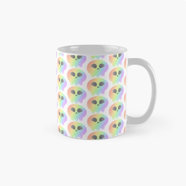 Item preview, rainbow skull designed and sold by YQvibe Studio.