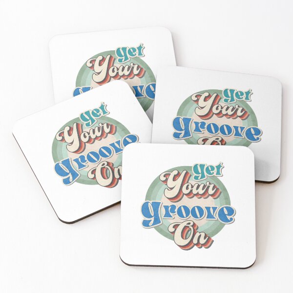 Item preview, 'Get your groove on' retro design typography designed and sold by trepiu.
