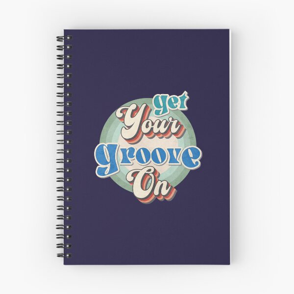 Item preview, 'Get your groove on' retro design typography designed and sold by trepiu.