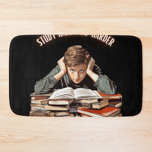 Item preview, Study hard, nap harder, book lovers, literary lovers, education designed and sold by Mateusz Majcherek.