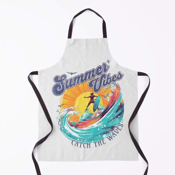 Item preview, Summer Vibes Retro Sunset Surfer  Design designed and sold by PatriciaReyes.