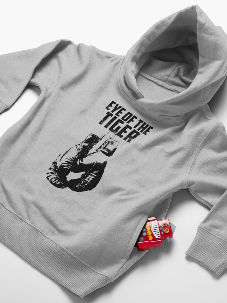 Alternate view of Eye of the Tiger Toddler Pullover Hoodie