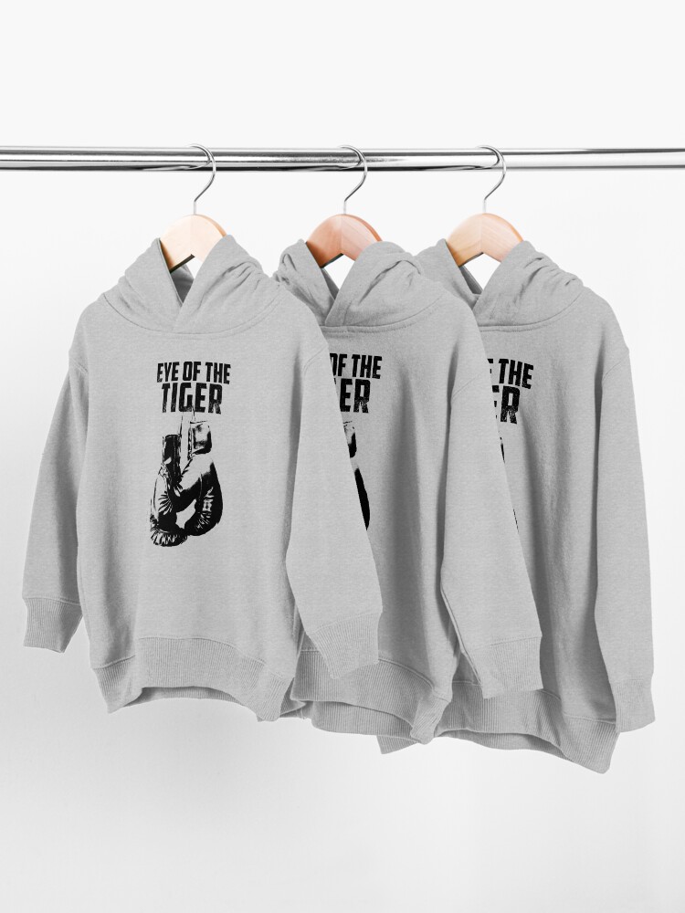 Alternate view of Eye of the Tiger Toddler Pullover Hoodie