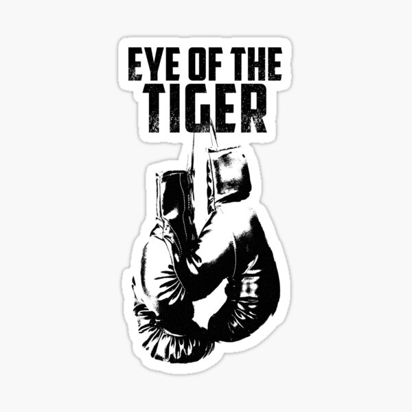 Eye of the Tiger Sticker