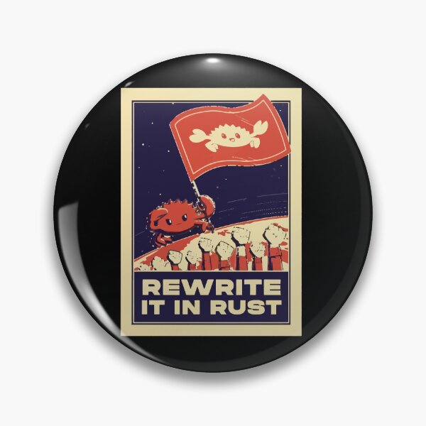 Item preview, Rewrite It In Rust - Rust Programming designed and sold by ro-denamara.