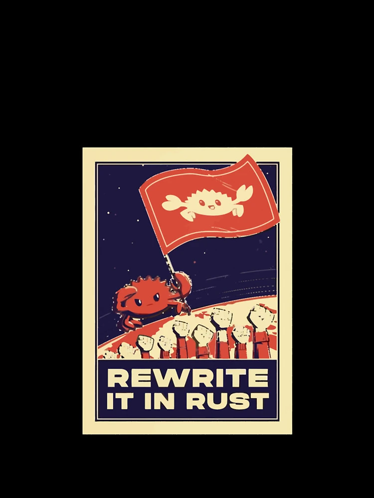 Thumbnail 4 of 4, Samsung Galaxy Phone Case, Rewrite It In Rust - Rust Programming designed and sold by ro-denamara.