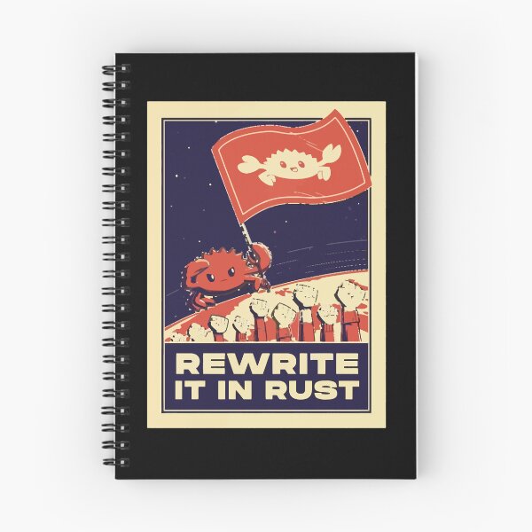 Item preview, Rewrite It In Rust - Rust Programming designed and sold by ro-denamara.