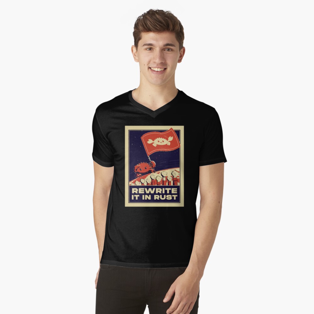 Artikel-Vorschau von T-Shirt mit V-Ausschnitt, designt und verkauft von ro-denamara.